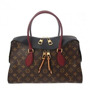 Louis Vuitton Monogram Tuileries Tote Bag Marine Blue Bordeaux Purple